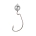 Interchangeable Jig Heads - Lead Gray