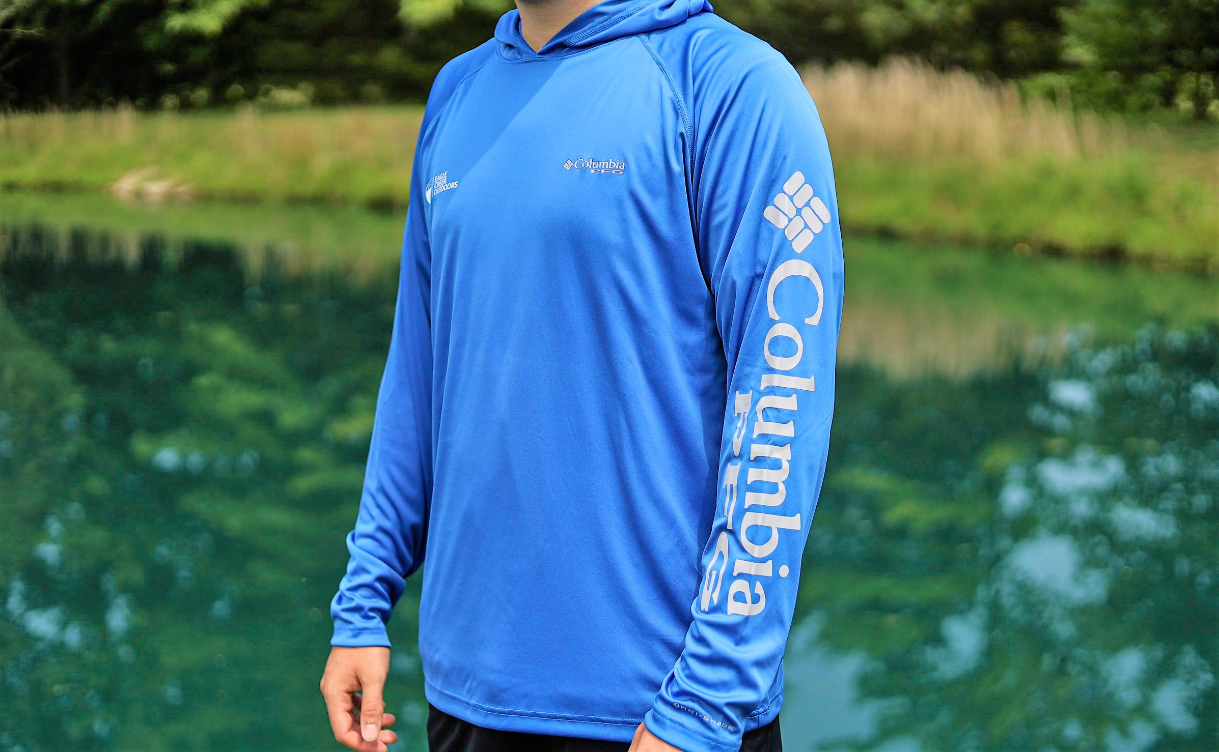 (取寄) コロンビア メンズ ターミナル タックル プルオーバー ブーディ - メンズ Columbia men Terminal Tackle Pullover Hoodie - Men's Vivid Blue/Cool Grey Logo Columbia – Men's PFG Terminal Tackle™ Hoodie – Vivid Blue – Eagle